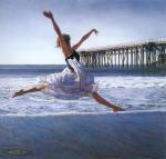 水粉大师Steve Hanks 394-ToDanceBeforeTheSeaAndSky